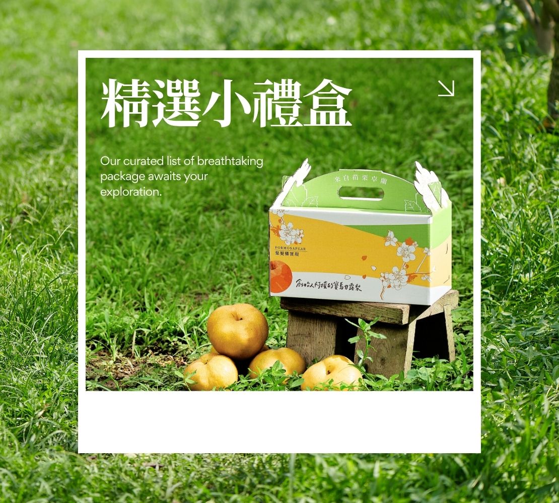 小禮盒 世界首創|寶島甘露梨